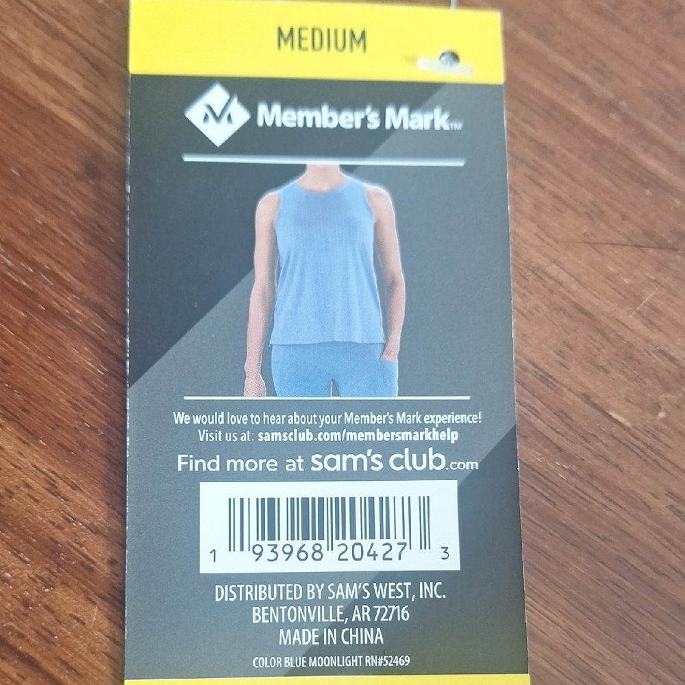 Women's Blue Leggings and Top Set NWT - Picture 5 of 5